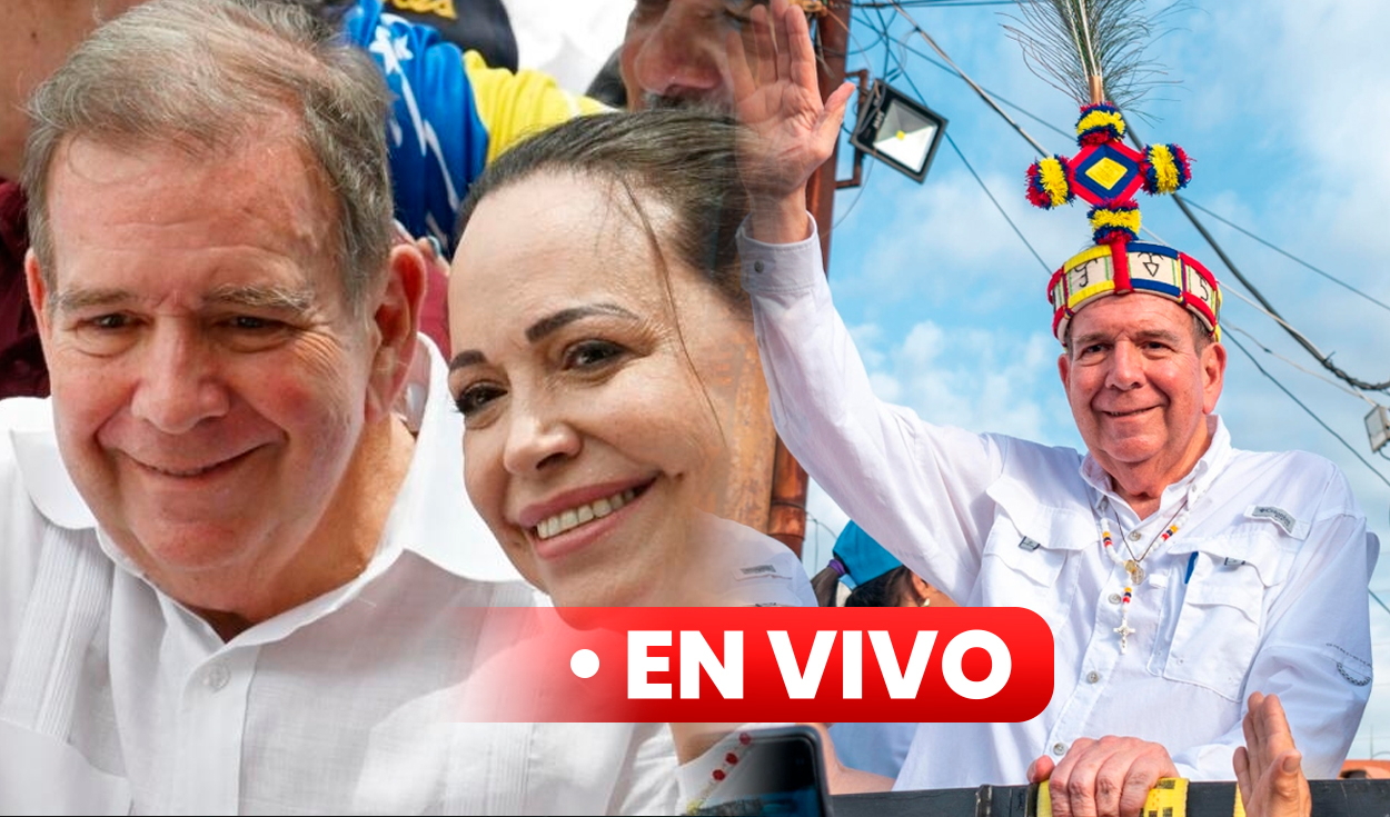 
                                 Elecciones en Venezuela 2024 EN VIVO: Edmundo González y María Corina Machado realizan cierre de campaña HOY 
                            