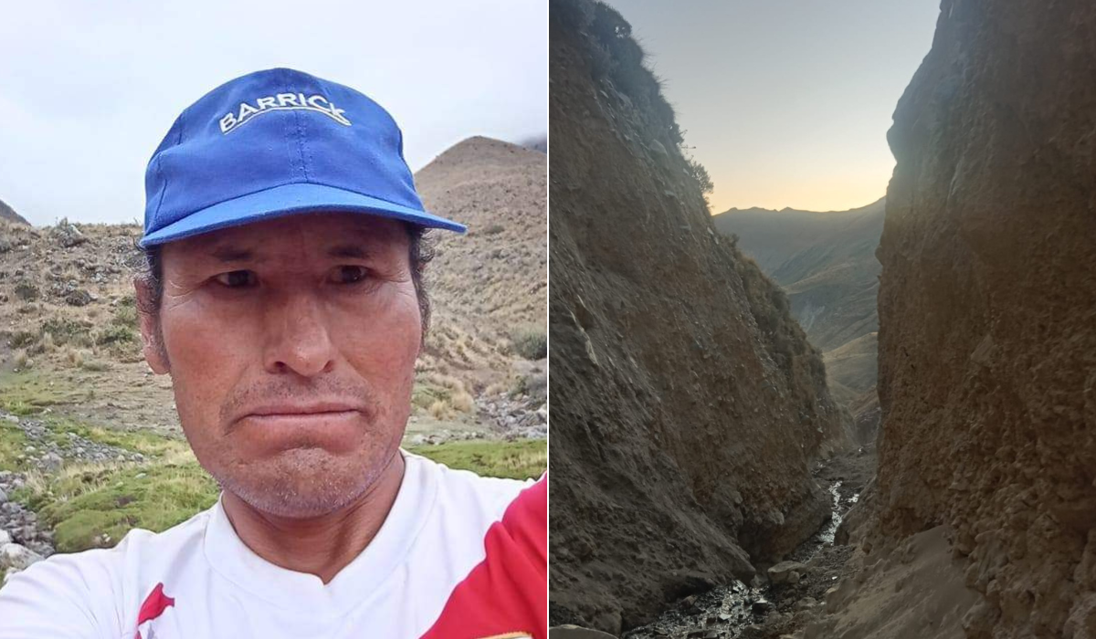 
                                 Muere hombre tras caer a quebrada de 80 metros mientras pasteaba a su ganado en Arequipa 
                            