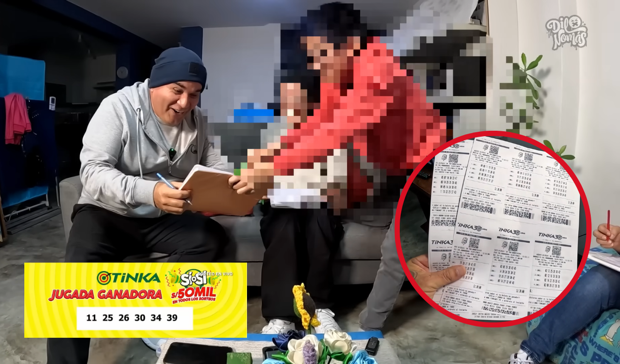 
                                 Peruano sorprende al revelar cuánto ganó al invertir S/500 en tickets de La Tinka: 