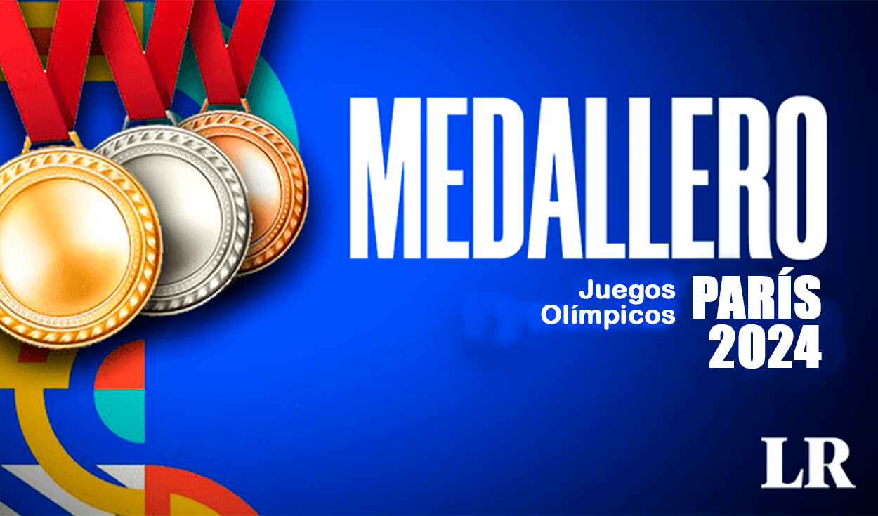 
                                 Medallero de París 2024: clasificación de las medallas de oro, plata y bronce de los Juegos Olímpicos 
                            