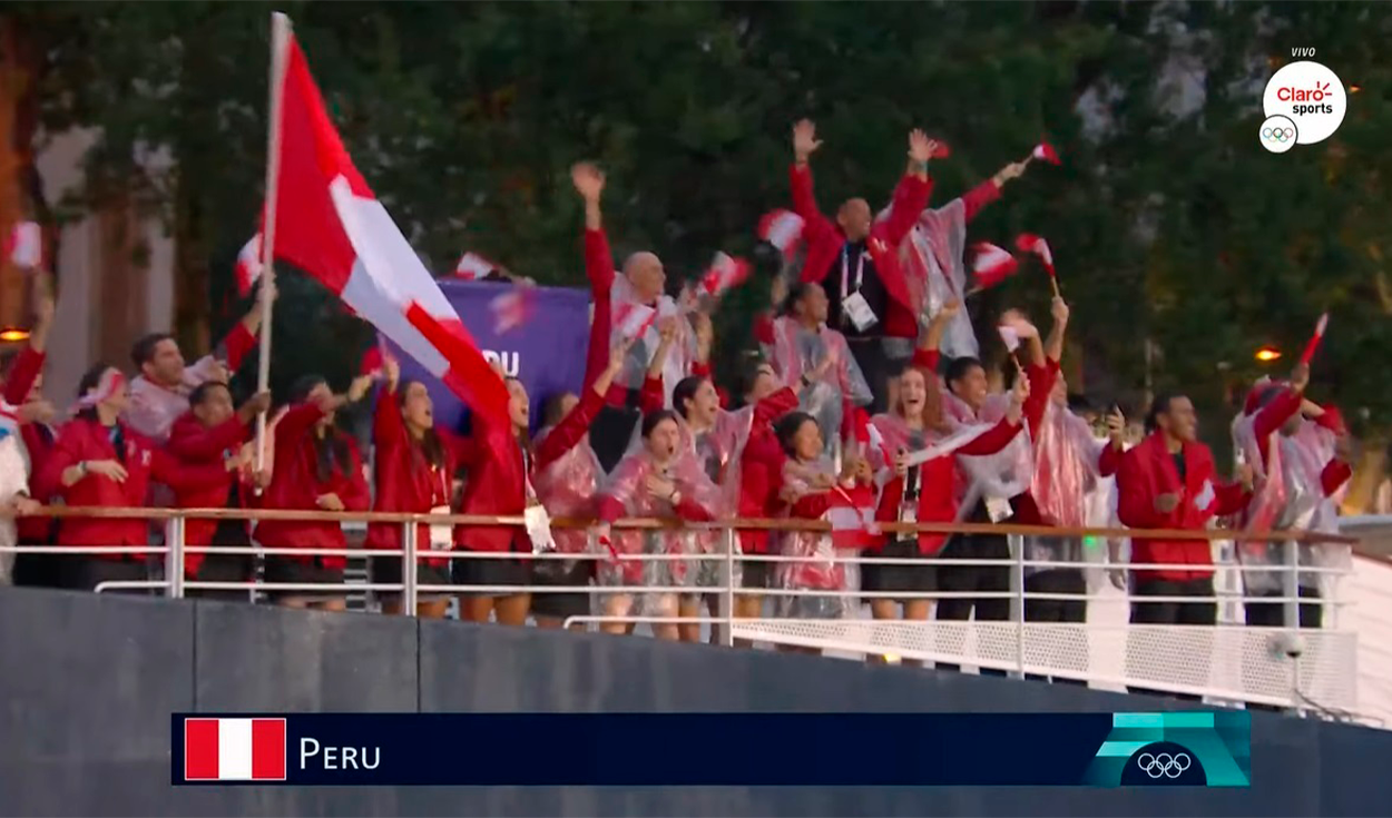 
                                 ¡Perú dice presente en París 2024! Así fue el desfile de la delegación en los Juegos Olímpicos 
                            