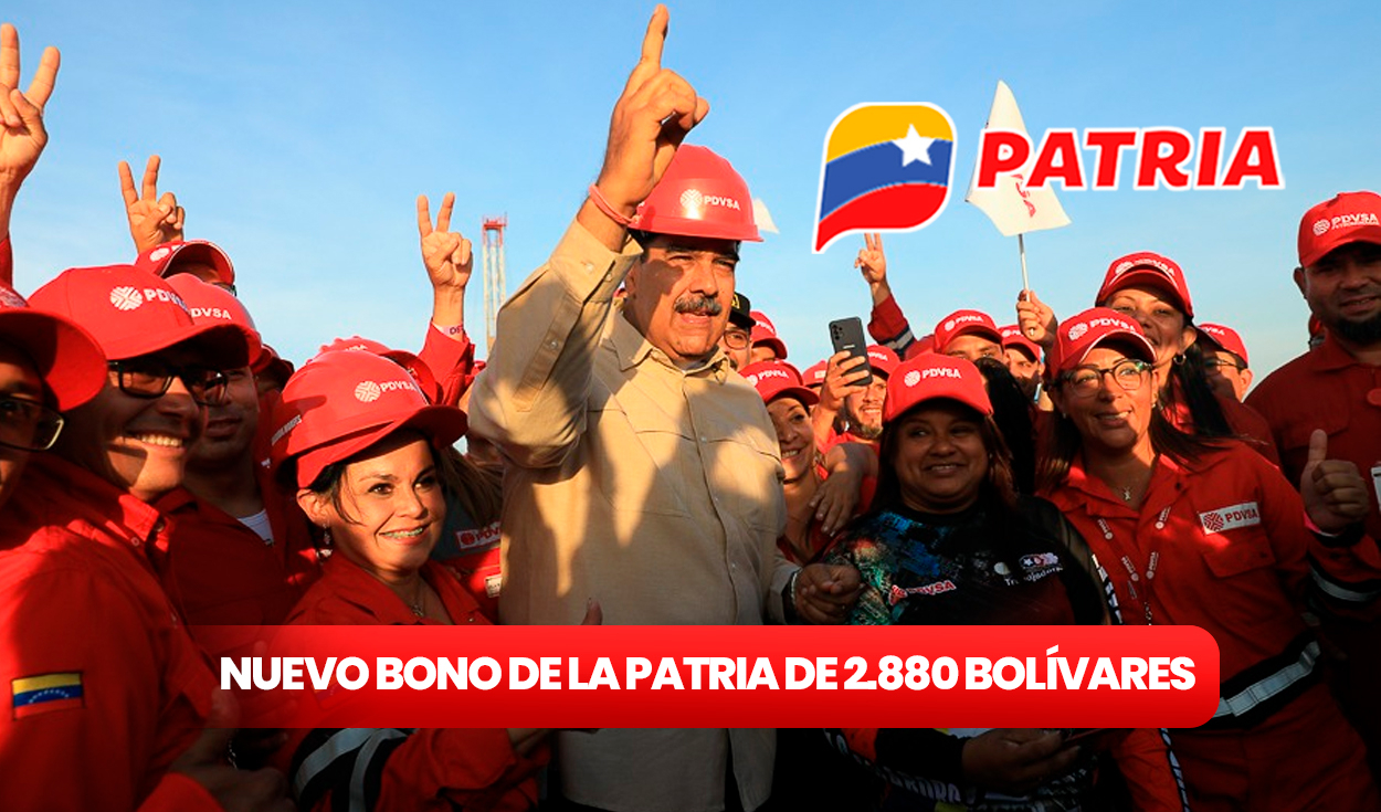 
                                 NUEVO BONO de 2.880 bolívares vía Sistema Patria: consulta cómo COBRAR en 5 pasos el SUBSIDIO en Venezuela 
                            