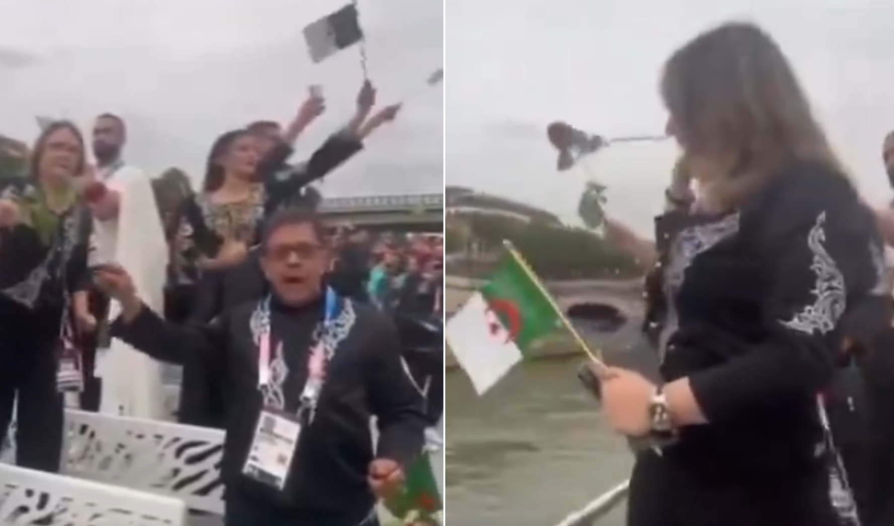 
                                 Delegación de Argelia arrojó flores al río Sena en inauguración de los Juegos Olímpicos 2024: la razón detrás de este gesto 
                            