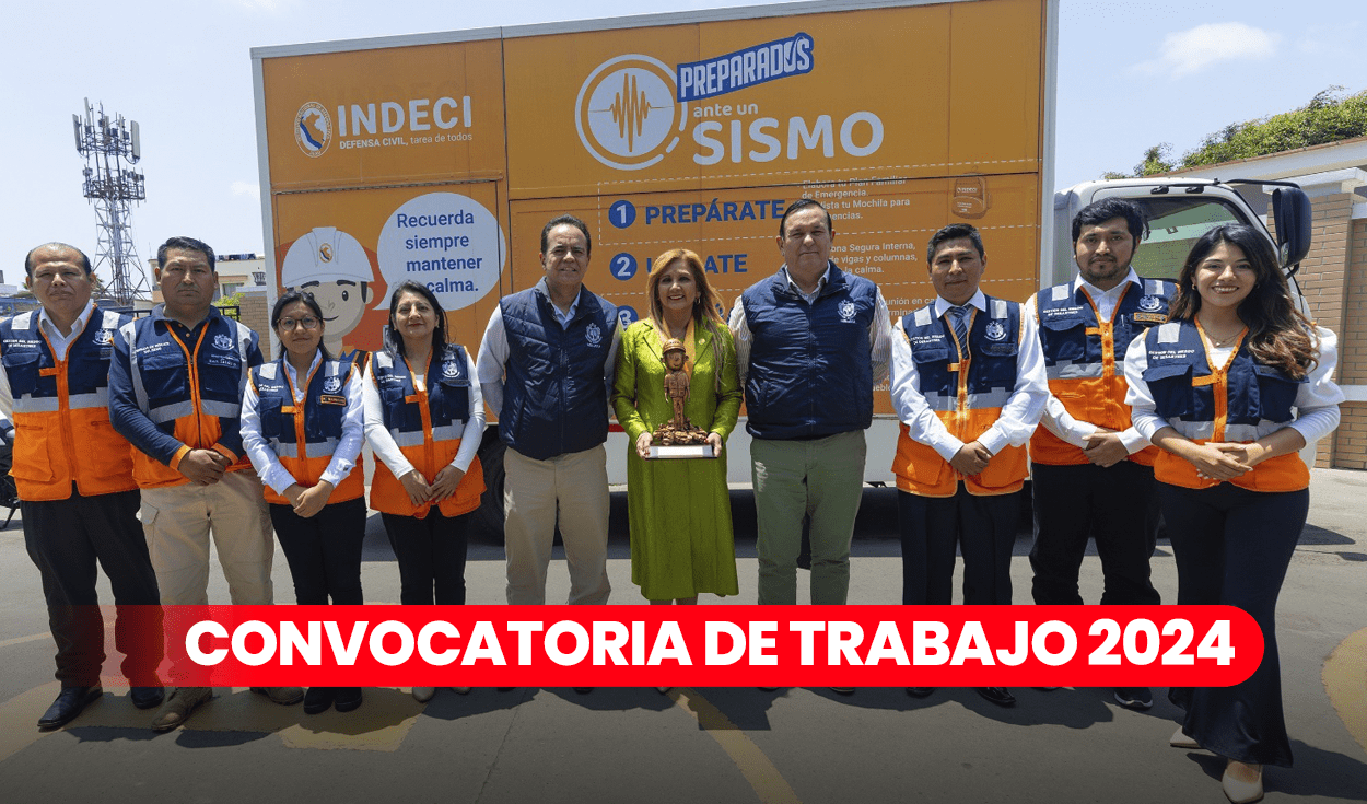 
                                 ¡Trabaja en Lima, Amazonas y más! Indeci ofrece 61 empleos con sueldos de hasta S/9.000 
                            