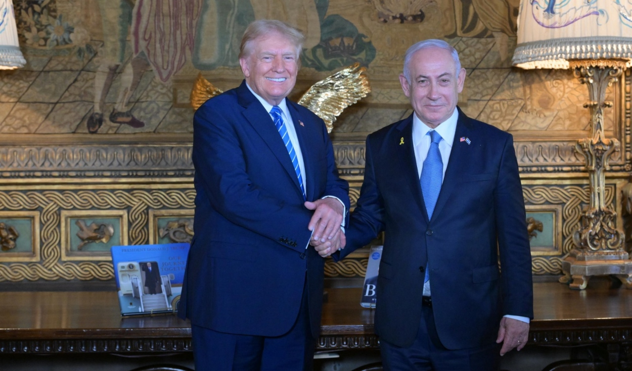 
                                 Donald Trump advierte tras reunión con Netanyahu que su derrota en las elecciones de Estados Unidos podría desatar una “Tercera Guerra Mundial” 
                            