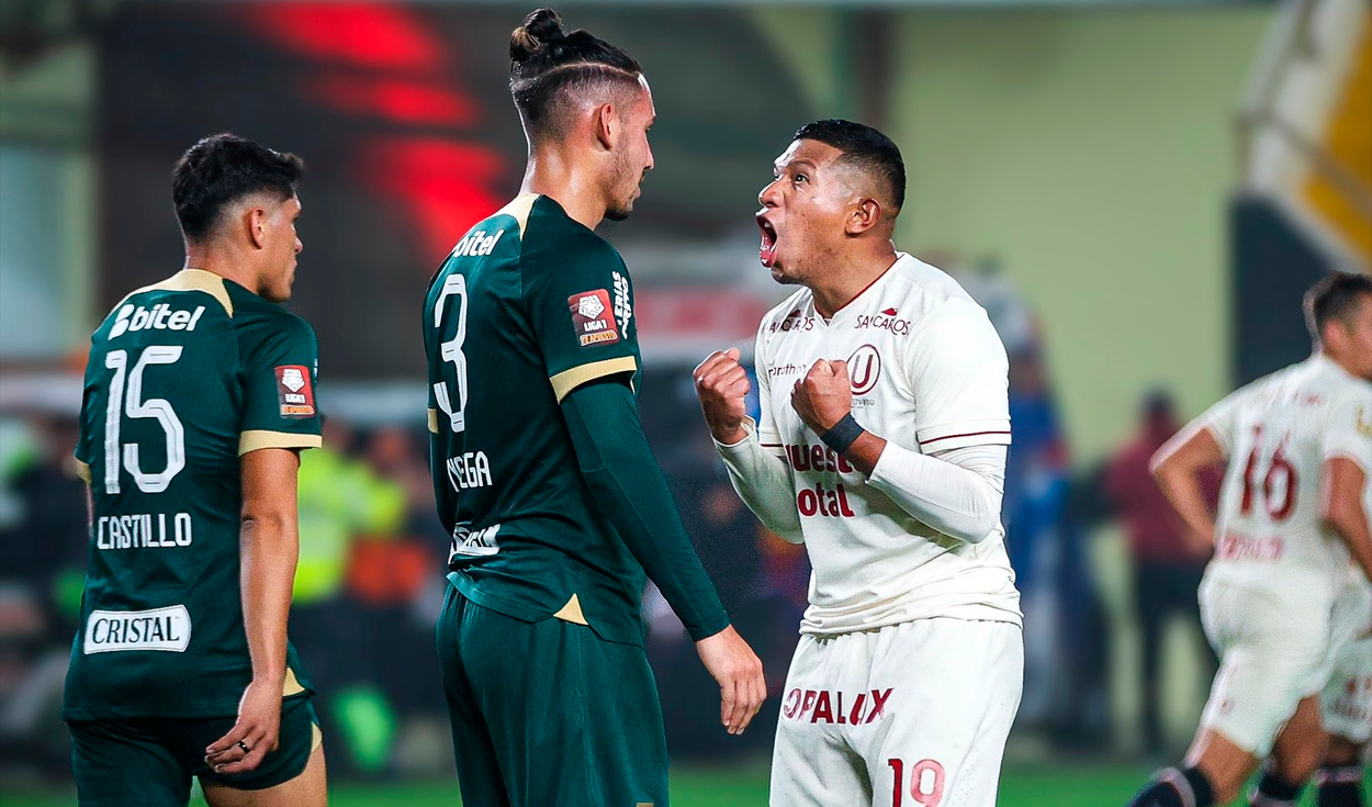 
                                 La fuerte provocación de Edison Flores a Erick Noriega tras el gol de Universitario a Alianza Lima 
                            