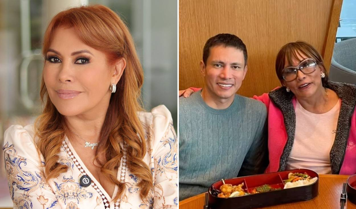 
                                 Magaly Medina SORPRENDE al cenar en lujoso restaurante con Renzo Costa y su madre durante sus vacaciones 
                            