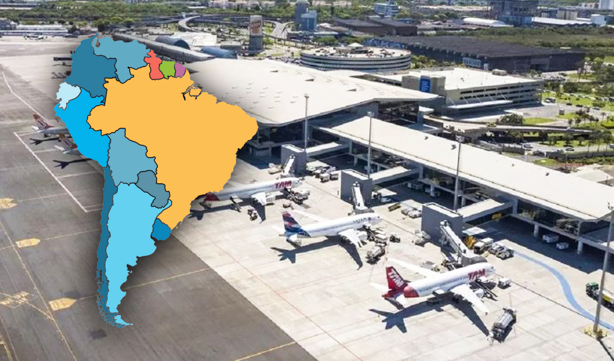 
                                 El país de Sudamérica que supera a Estados Unidos con uno de los mejores aeropuertos en el mundo en 2024 
                            