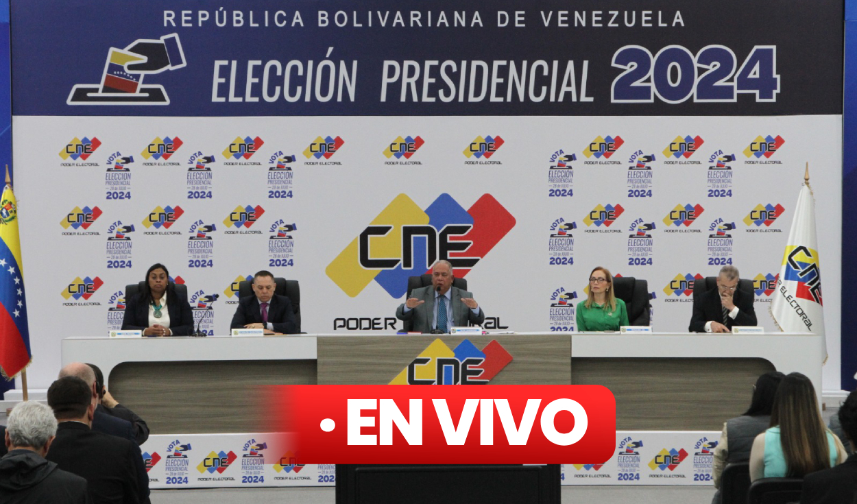 
                                 Elecciones Venezuela 2024, RESULTADOS OFICIALES: primeros boletines, BOCA DE URNA y CONTEO DE VOTOS 
                            