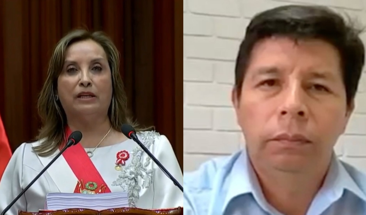 
                                 Dina Boluarte culpa a Pedro Castillo por crisis del país: 