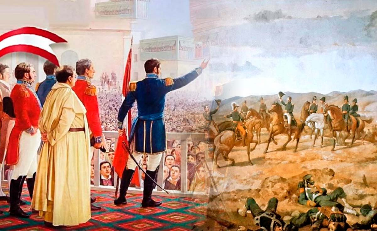 
                                 ¿Por qué se declaró la independencia de Perú el 28 de julio de 1821 si la lucha continuó hasta diciembre de 1824? 
                            