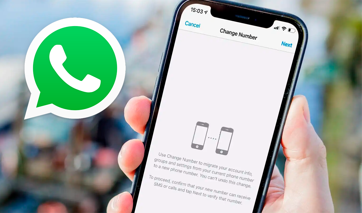 
                                 ¿Cómo cambiar el número telefónico de tu cuenta de WhatsApp sin perder tus chats y archivos? 
                            