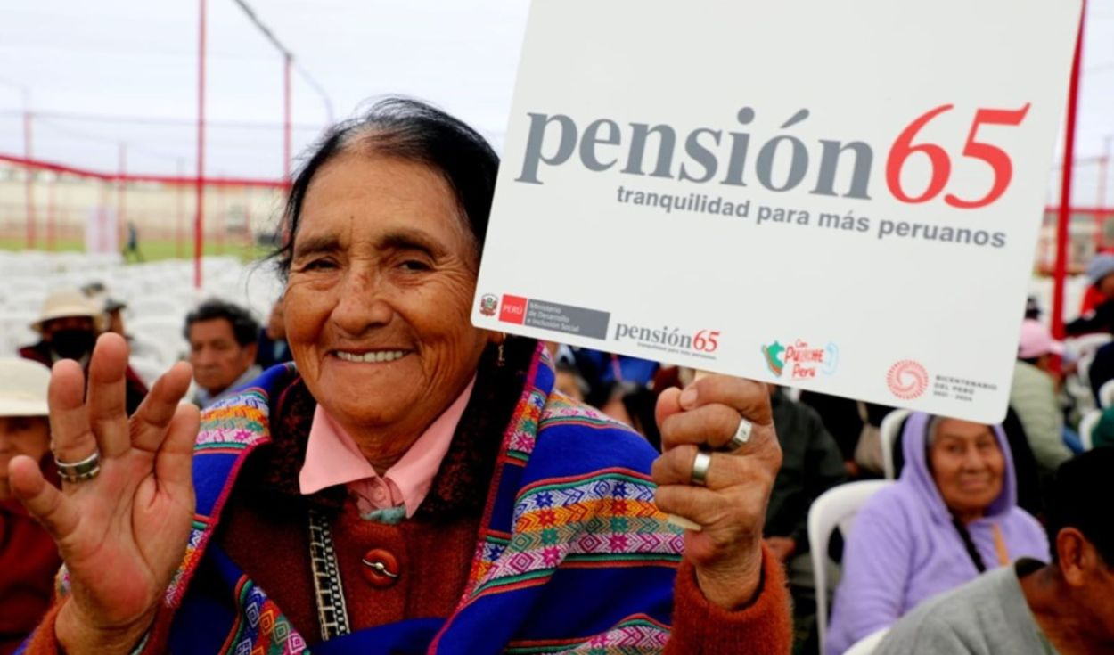 
                                 Dina Boluarte anuncia incremento de Pensión 65: subsidio económico pasará de S/250 a s/350 
                            