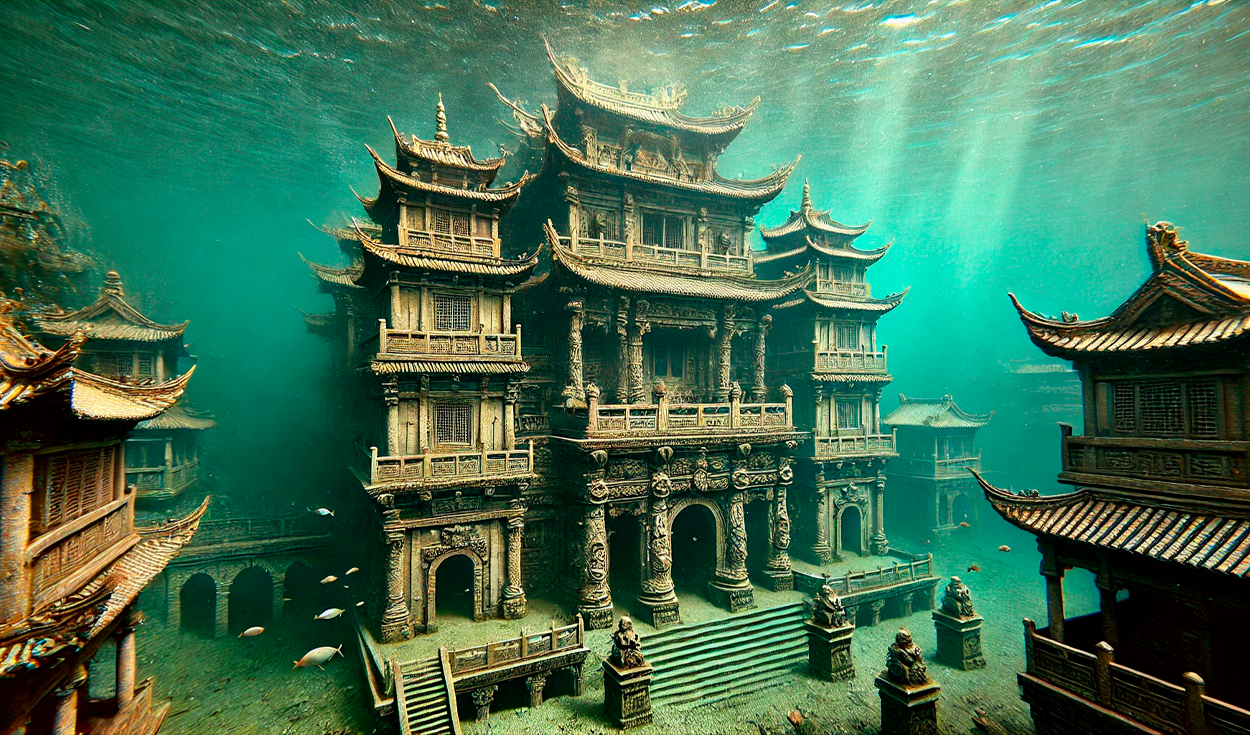 
                                 La impresionante ciudad construida bajo el mar, se ubica en Asia y lleva más de 700 años intacta 
                            