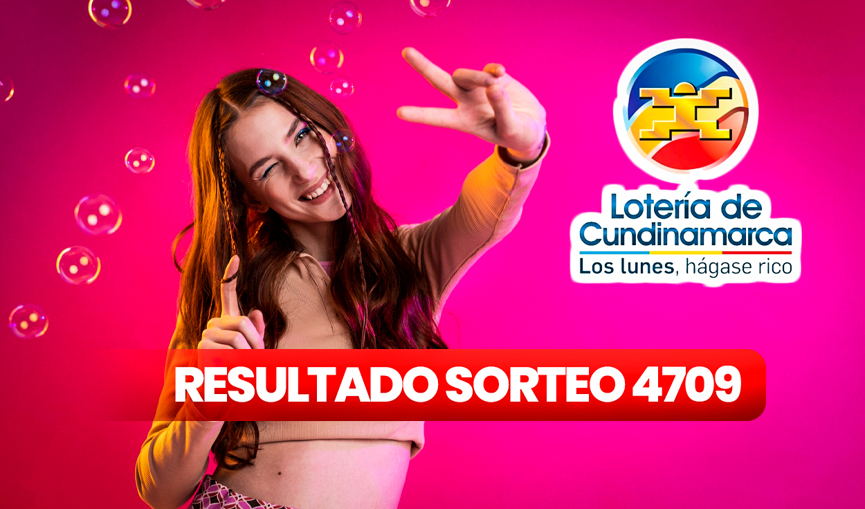 
                                 RESULTADO Lotería de Cundinamarca HOY, lunes 29 de julio 2024: qué jugó, sorteo 4709 y números ganadores en Colombia 
                            