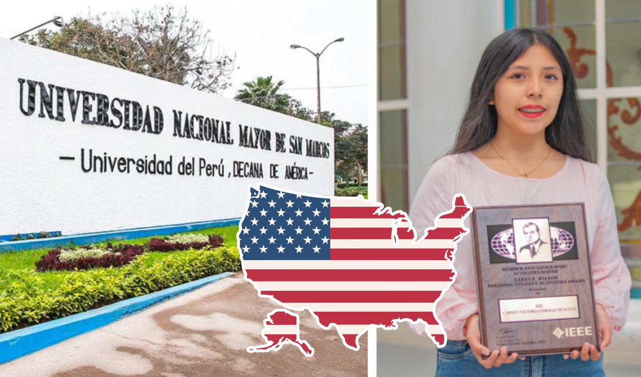 
                                 Carmen Cornejo, estudiante de ingeniería de la UNMSM, es premiada en EE. UU.: forma parte del 35% de mujeres STEAM 
                            