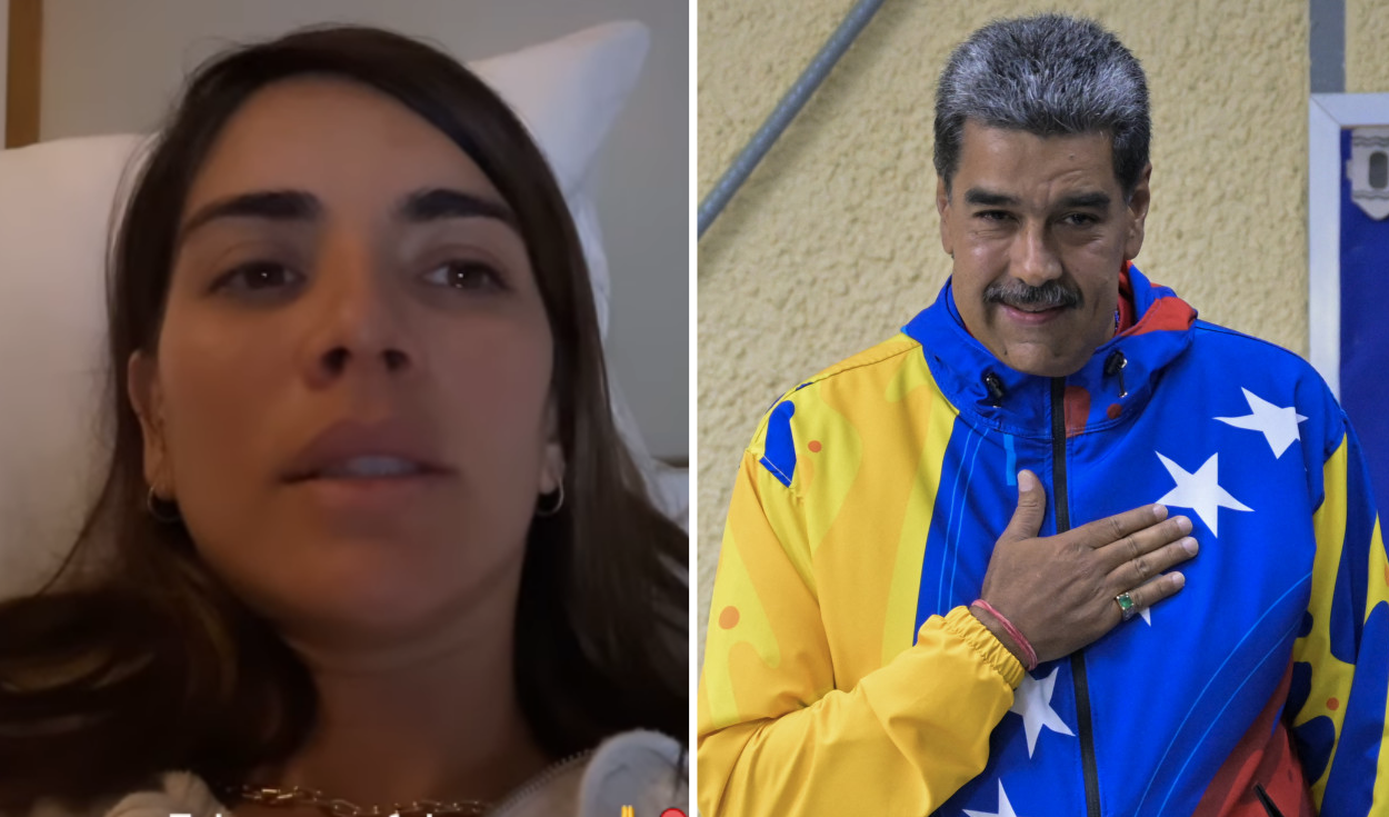 
                                 Korina Rivadeneira se quiebra EN VIVO al conocer que dieron a Nicolás Maduro como ganador en Venezuela 
                            