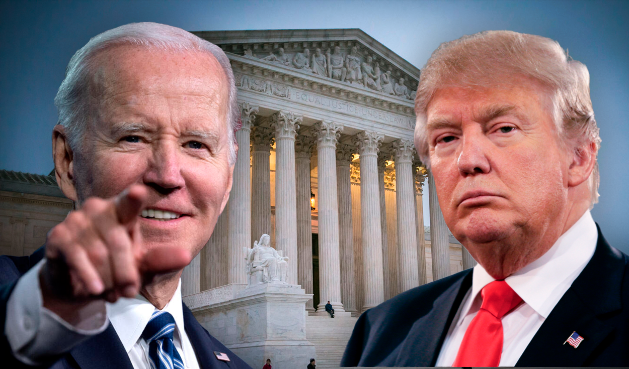 
                                 Biden anuncia plan para reformar la Corte Suprema y revertir fallo de inmunidad presidencial a favor de Trump 
                            