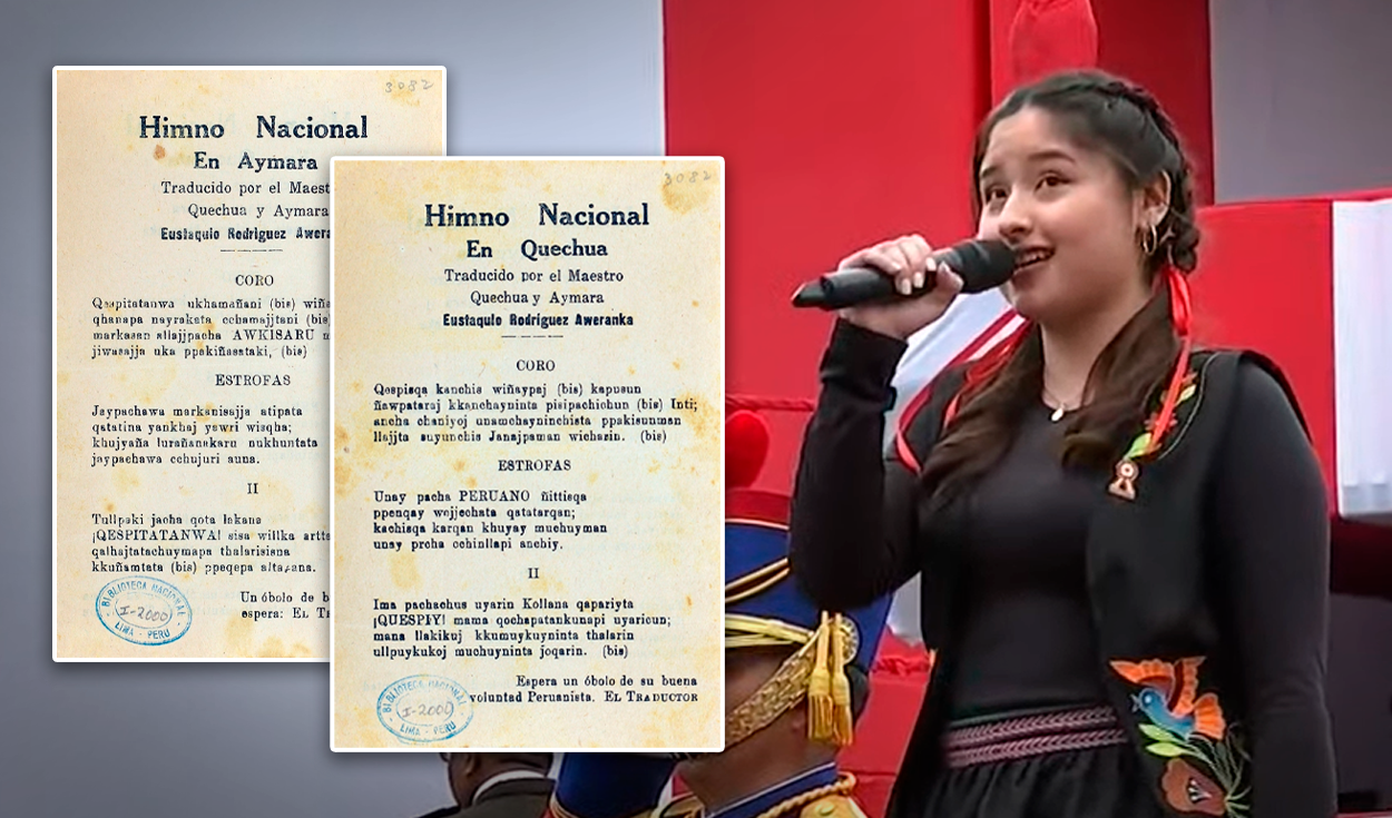 
                                 Las 5 lenguas originarias de Perú que entonaron el himno nacional por el desfile militar de Fiesta Patrias 2024 
                            