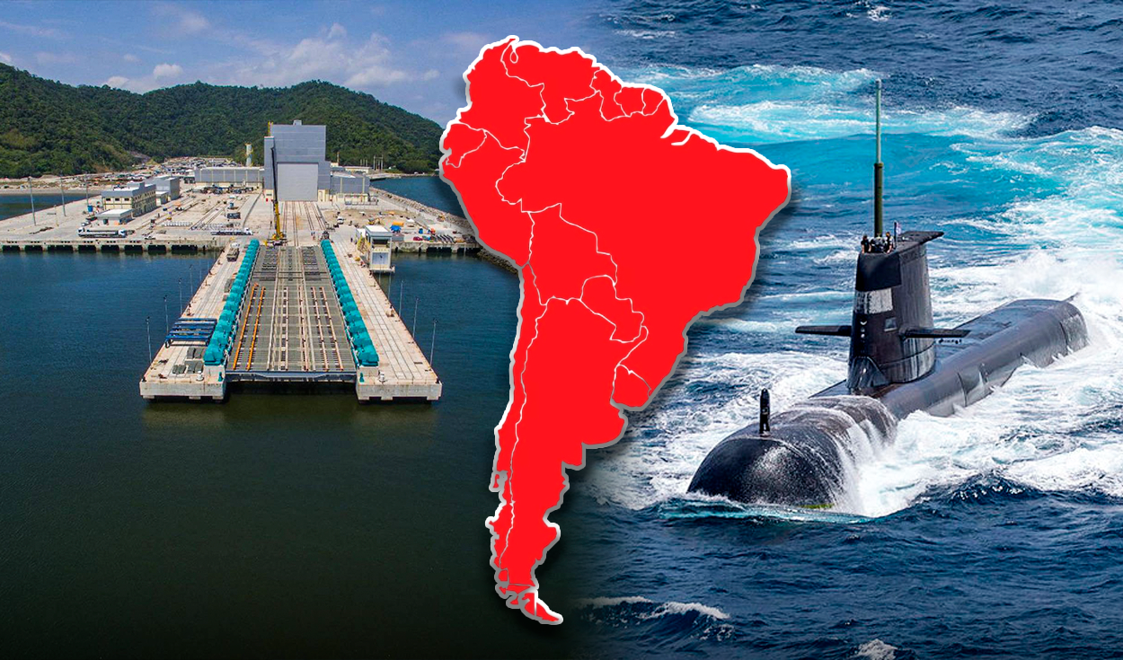 
                                 El país de América Latina con más submarinos en el mundo y top 25 junto a Estados Unidos: supera a Colombia 
                            