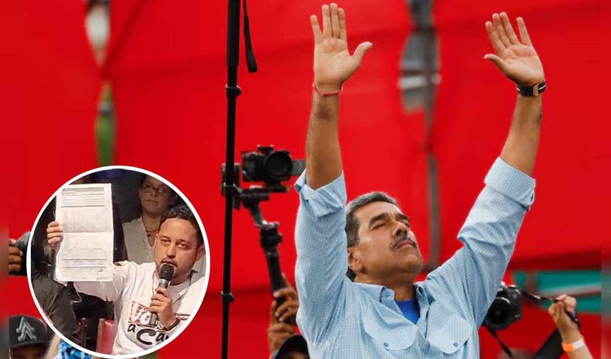 
                                 Organizaciones Sociales de Venezuela en Perú rechazan el fraude electoral de Nicolás Maduro: 