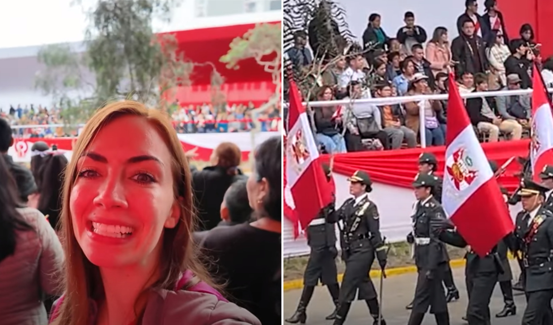 
                                 Extranjera acudió a la Parada Militar 2024 y quedó impresionada: 