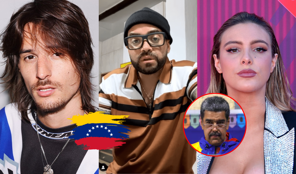 
                                 Lasso, Nacho, Danny Ocean y más artistas venezolanos se pronuncian contra fraude electoral de Nicolás Maduro 
                            