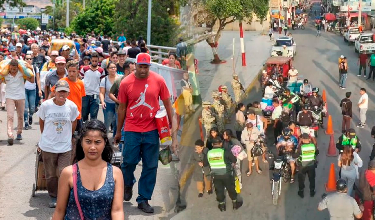 
                                 Más de 1.000 agentes PNP resguardan frontera con Tumbes tras presunto fraude electoral en Venezuela 
                            