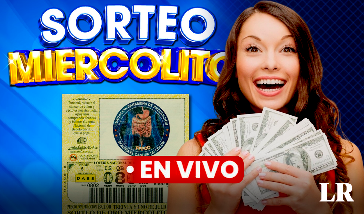 
                                 Lotería Nacional de Panamá EN VIVO: RESULTADOS Sorteo Miercolito del 31 de julio, vía Telemetro 
                            