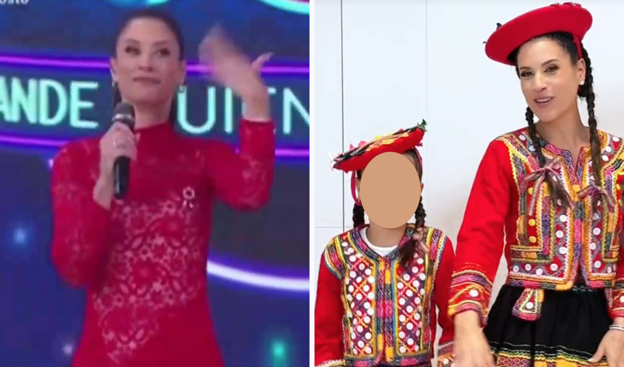 
                                 María Pía Copello se quiebra al recordar el detrás de cámaras del video que hizo con su hija por Fiestas Patrias 
                            