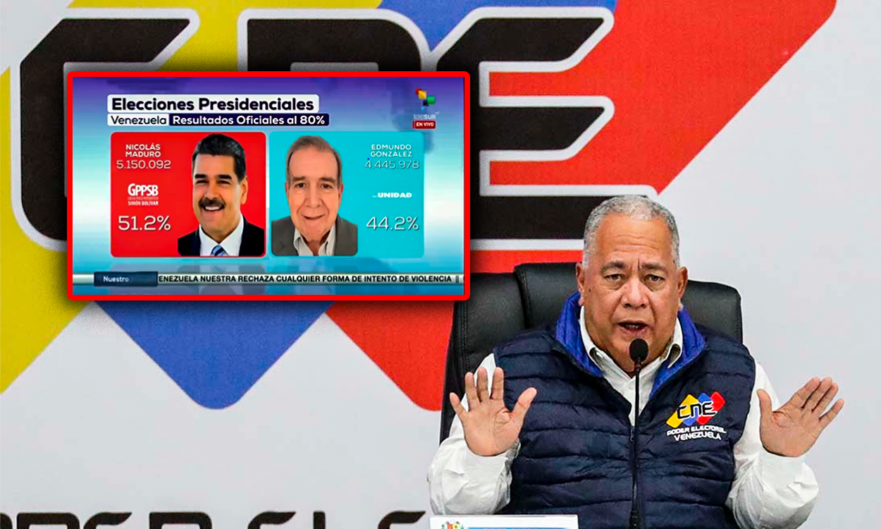 
                                 Manipulación del resultado de las elecciones en Venezuela fue revelado gracias a un cálculo matemático 
                            