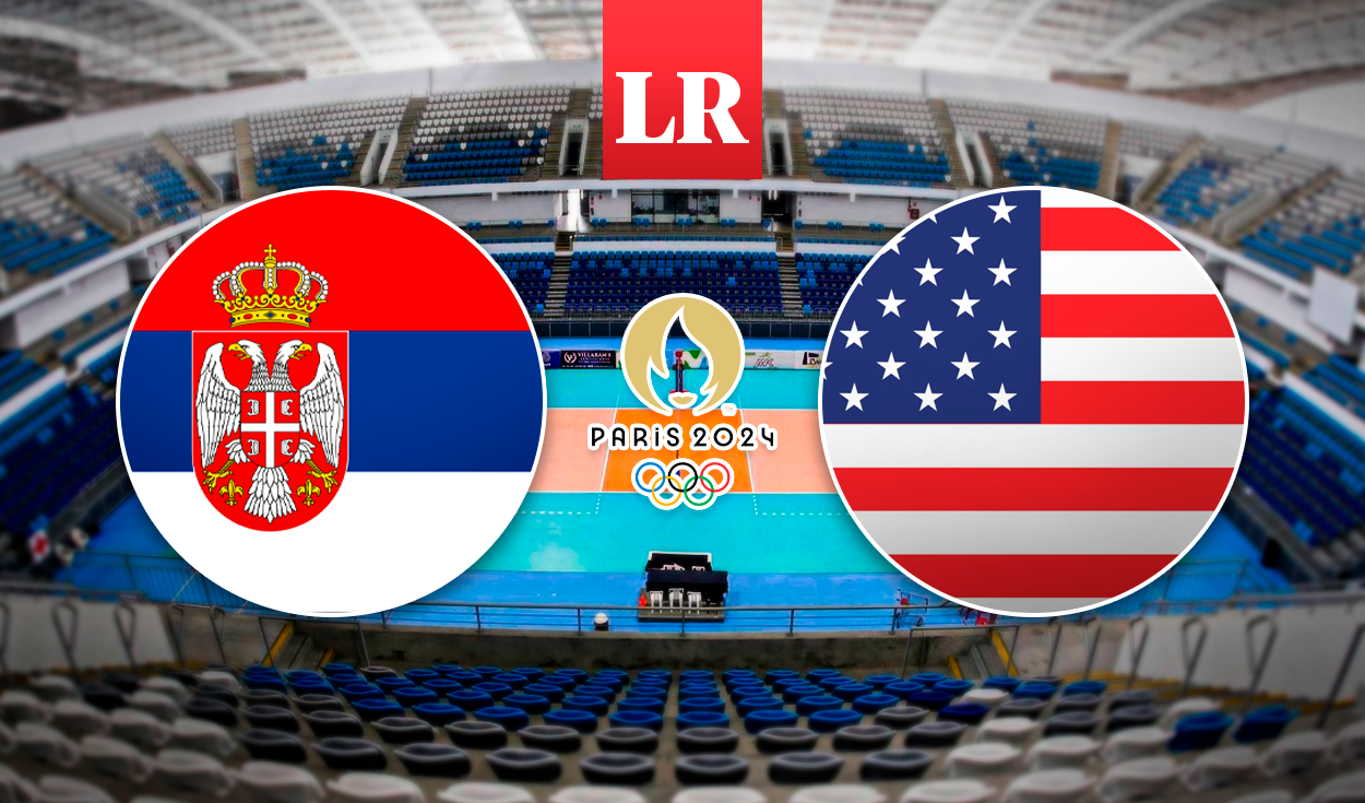 
                                 Estados Unidos vs. Serbia EN VIVO, vóley vía Telemundo, Claro Sports: VER ONLINE por Juegos Olímpicos París 2024 
                            