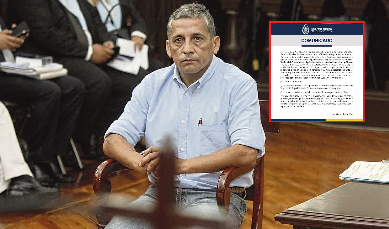 
                                 Fiscalía pide declarar ilegal partido de Antauro Humala por vulnerar derechos fundamentales 
                            