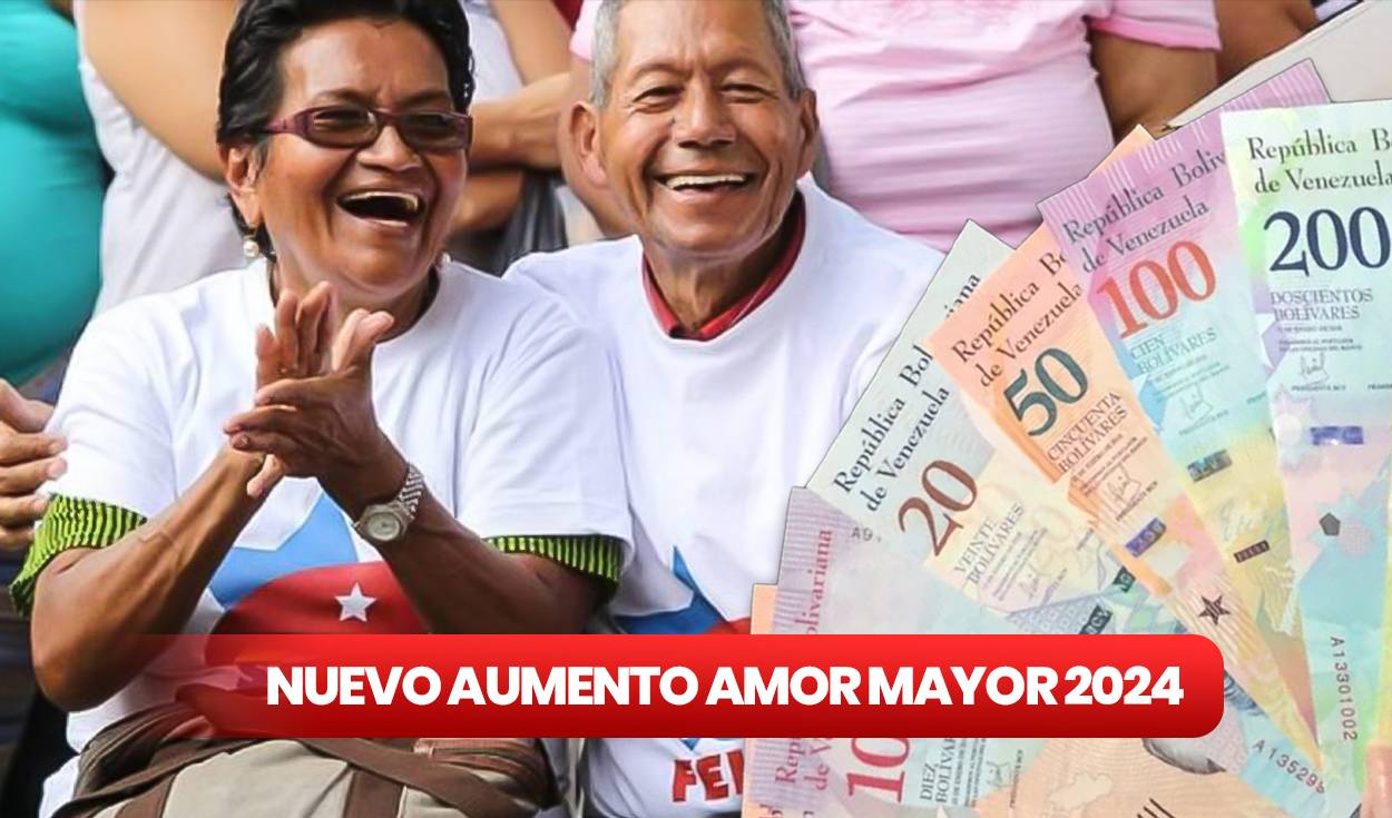 
                                 Pago Amor Mayor, 1 de agosto 2024: bonos CON AUMENTO, fechas OFICIALES y felices noticias 
                            