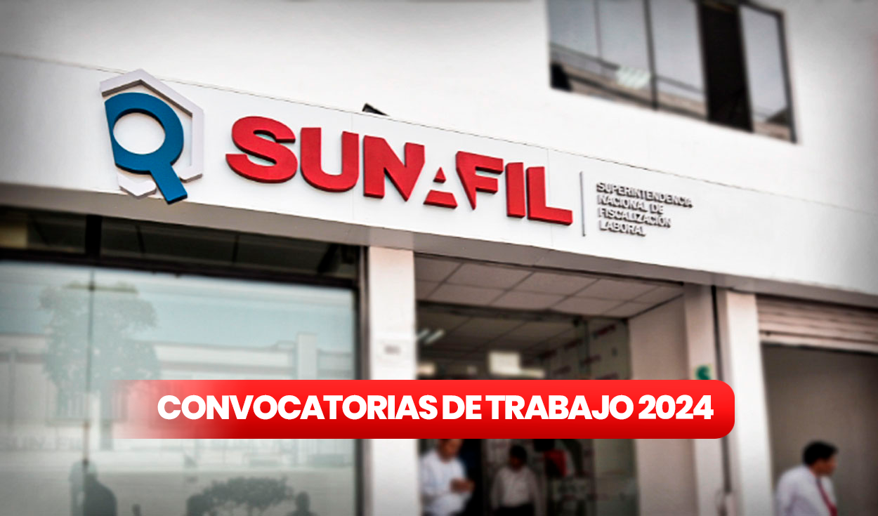 
                                 ¿Eres bachiller o titulado? Sunafil lanzó convocatoria de trabajo con sueldos de hasta S/7.000: conoce los requisitos 
                            