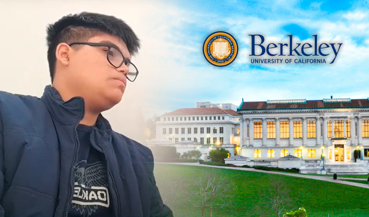 
                                 Joven peruano que ganó beca para estudiar en universidad de Berkeley revela su ardua preparación: 