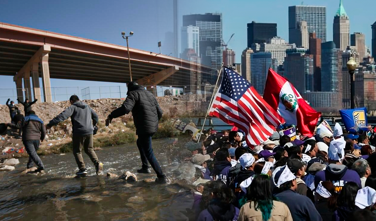 
                                 La peligrosa ruta de migrantes peruanos y venezolanos que intentan cruzar la frontera para ingresar a Estados Unidos 
                            