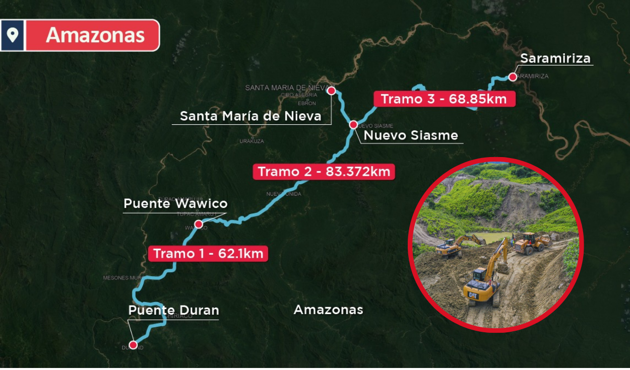
                                 El megaproyecto de 213 km en Perú que conectará la selva y será construido por Japón: costará S/1.300 millones 
                            