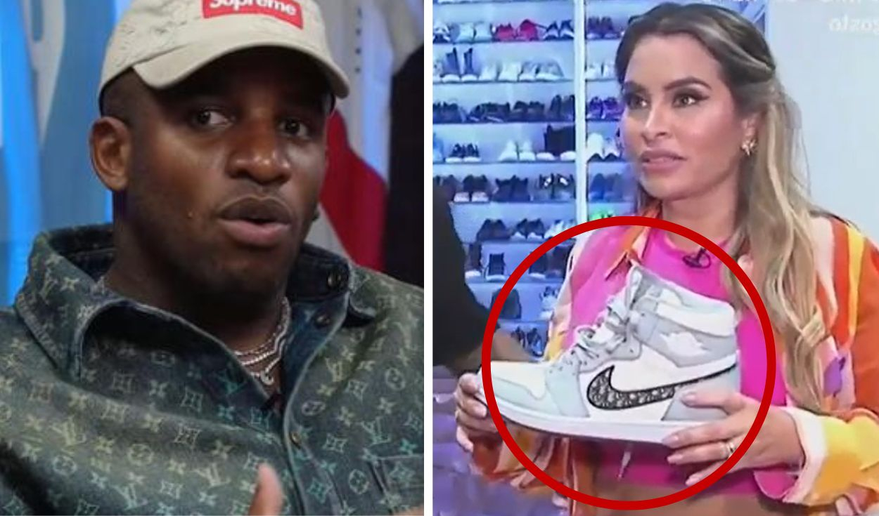 
                                 Jefferson Farfán presume la zapatilla más cara de su colección: conoce el exorbitante precio de sus Dior x Air Jordan 
                            