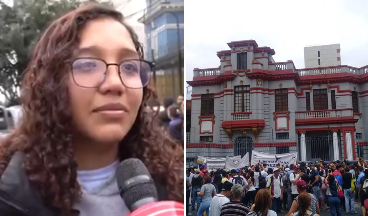 
                                 Estudiante venezolana no podrá graduarse en Perú tras crisis en la embajada de Venezuela: 