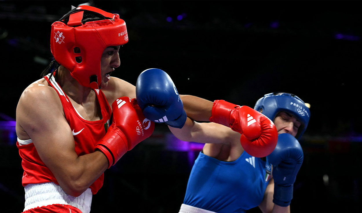 
                                 Boxeadora italiana Angela Canini abandonó pelea ante Imane Khelif a los 46 segundos y la IBA se pronunció 
                            