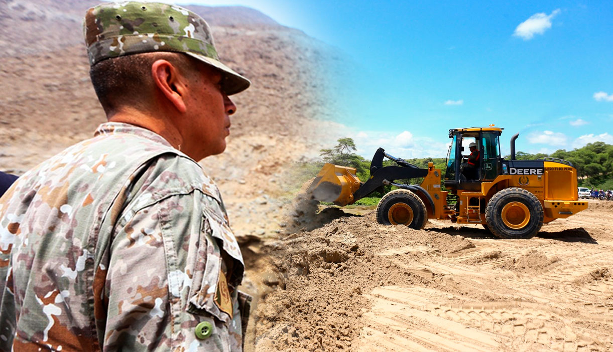 
                                 Ejército peruano rehabilitará 265 kilómetros de vías que conectan el norte con la selva central 
                            
