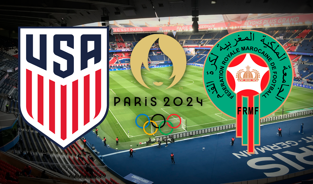
                                 Estados Unidos vs. Marruecos EN VIVO: mira AQUÍ los cuartos de final de fútbol masculino de los JJ. OO. de París 2024 
                            