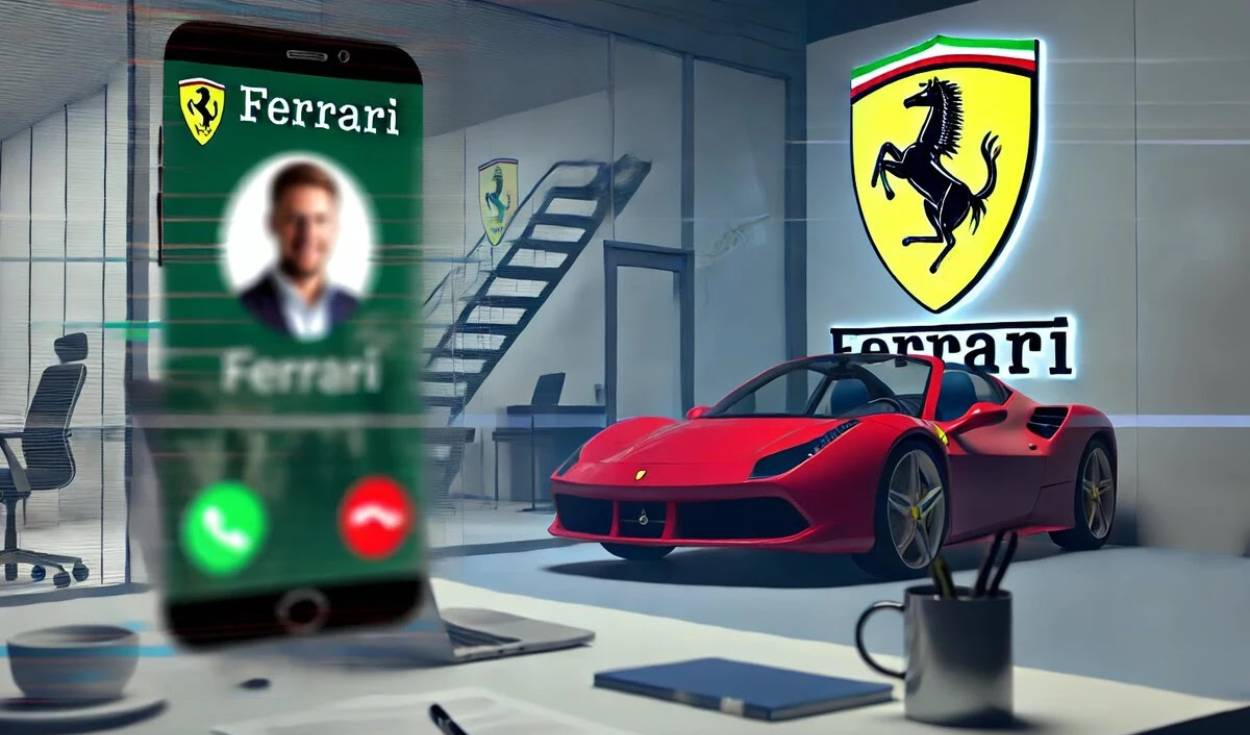 
                                 La ingeniosa estrategia de un directivo de Ferrari con el que evitó ser estafado: así descubrió al ciberdelincuente 
                            