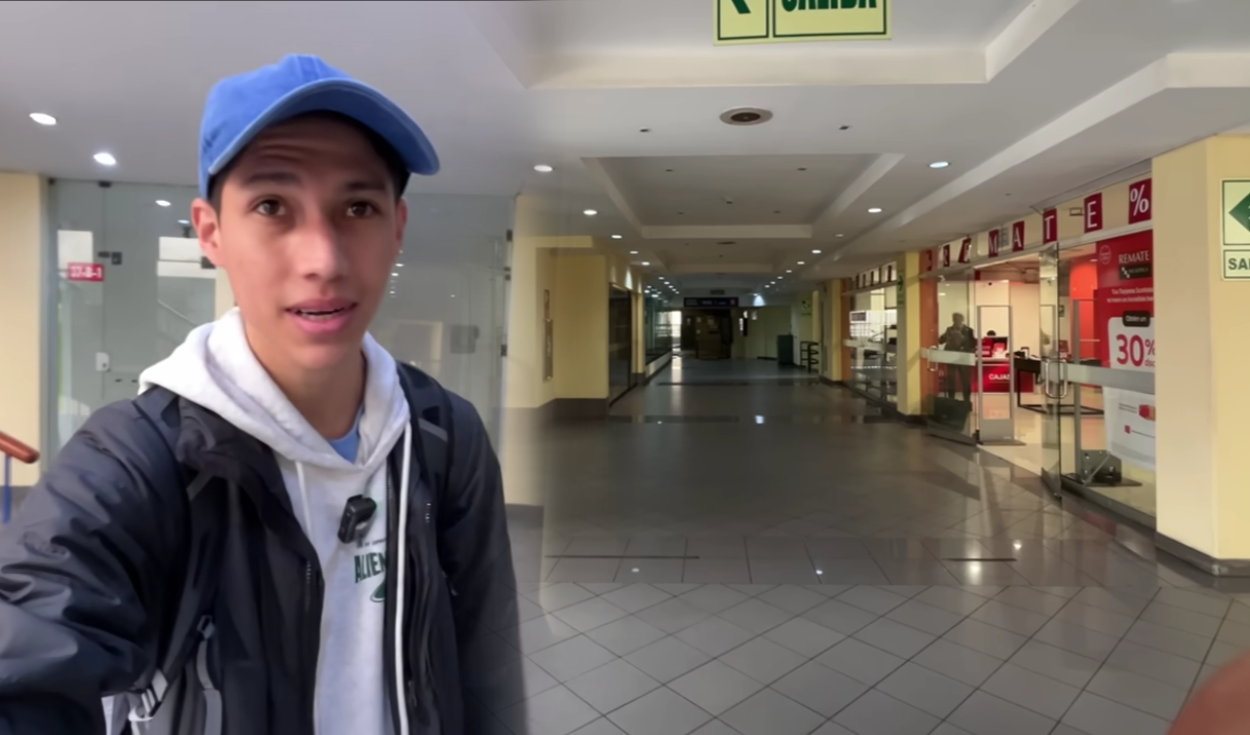 
                                 YouTuber peruano visitó centro comercial en La Molina y queda sorprendido: 