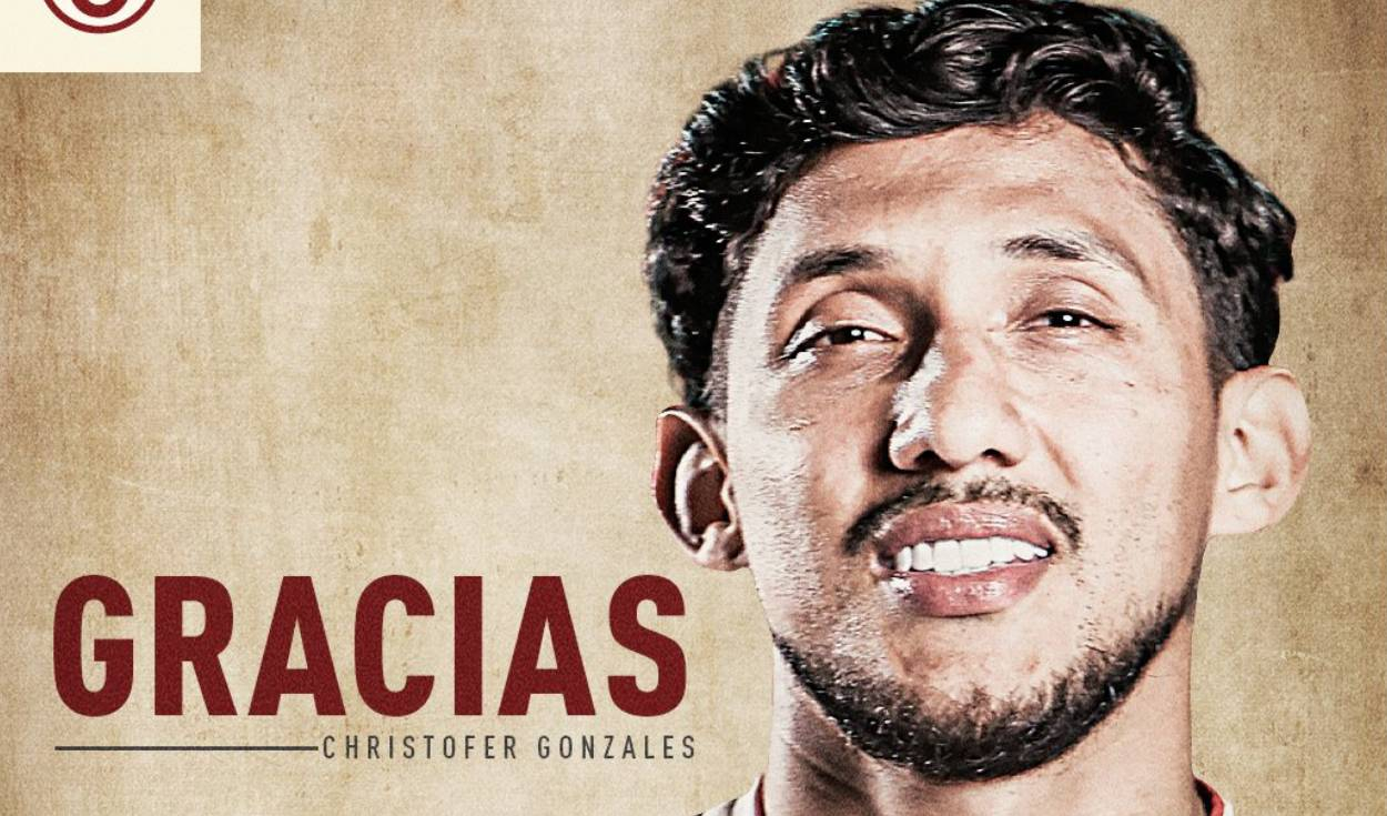 
                                 Universitario anuncia la salida de Christofer Gonzales: ¿en qué club jugará el Torneo Clausura? 
                            