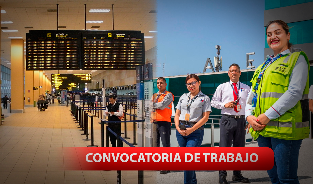 
                                 ¡Postula AHORA! Aeropuerto Jorge Chávez abre convocatoria con sueldos de hasta S/7.600: conoce los requisitos 
                            