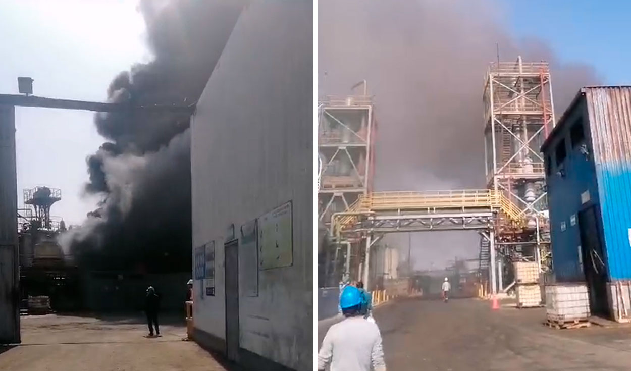 
                                 Incendio de gran magnitud en almacén de Lurín: empresa impide ingreso de Indeci, según municipio 
                            