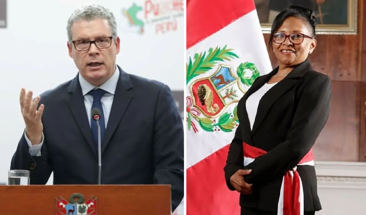 
                                 Tres congresistas retiran su firma en censura contra ministros Morgan Quero y Angela Fernández 
                            