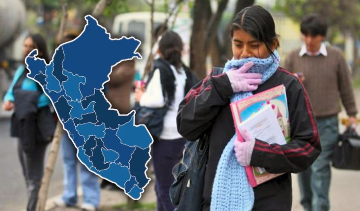 
                                 Lima y estas 13 regiones en riesgo muy alto por bajas temperaturas desde agosto a octubre 2024 
                            